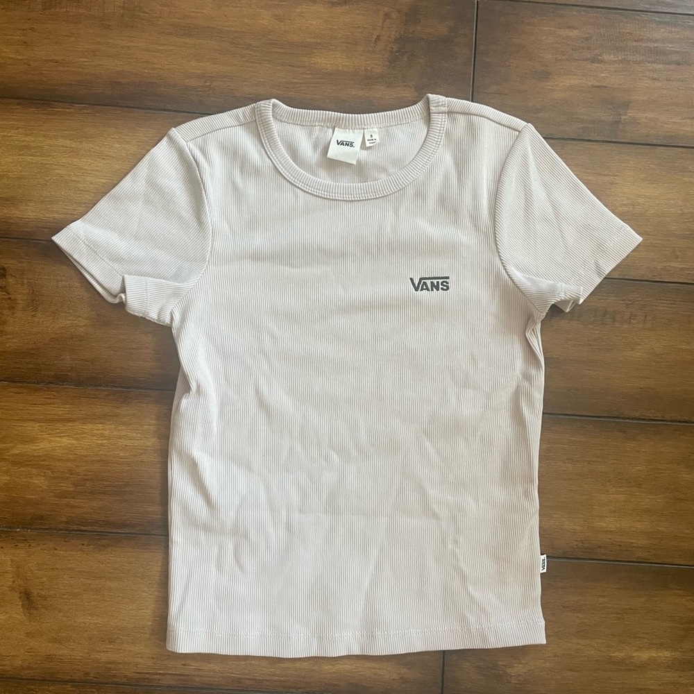 This is a Vans fitted ribbed shirt!
